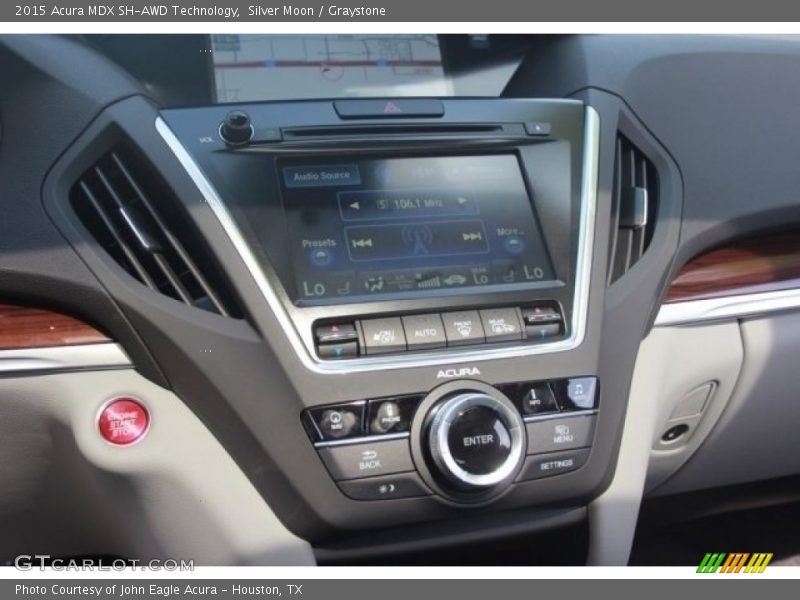 Silver Moon / Graystone 2015 Acura MDX SH-AWD Technology