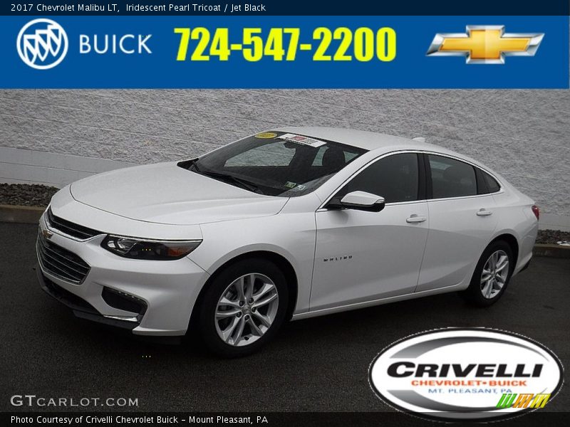 Iridescent Pearl Tricoat / Jet Black 2017 Chevrolet Malibu LT
