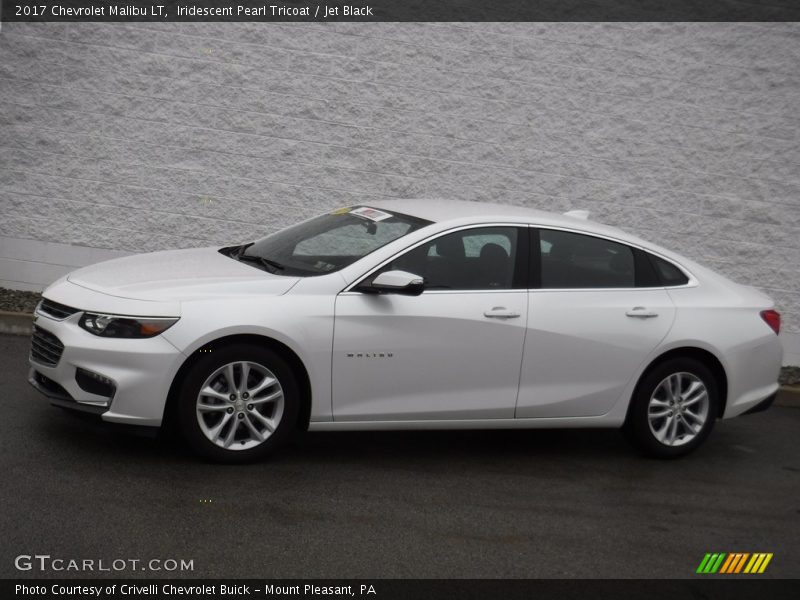 Iridescent Pearl Tricoat / Jet Black 2017 Chevrolet Malibu LT