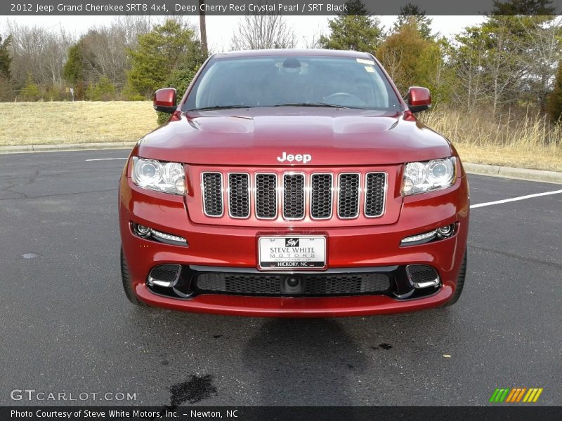 Deep Cherry Red Crystal Pearl / SRT Black 2012 Jeep Grand Cherokee SRT8 4x4