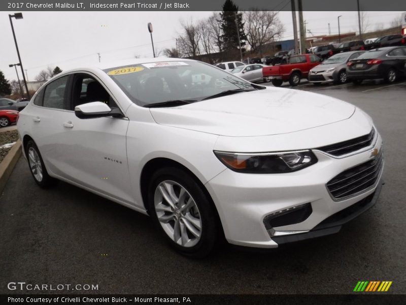 Iridescent Pearl Tricoat / Jet Black 2017 Chevrolet Malibu LT