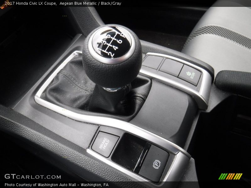  2017 Civic LX Coupe 6 Speed Manual Shifter