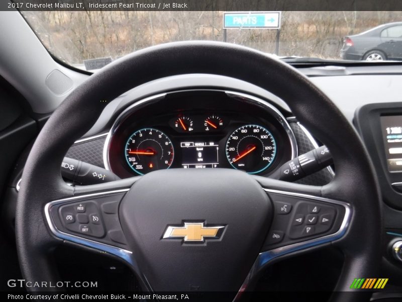 Iridescent Pearl Tricoat / Jet Black 2017 Chevrolet Malibu LT