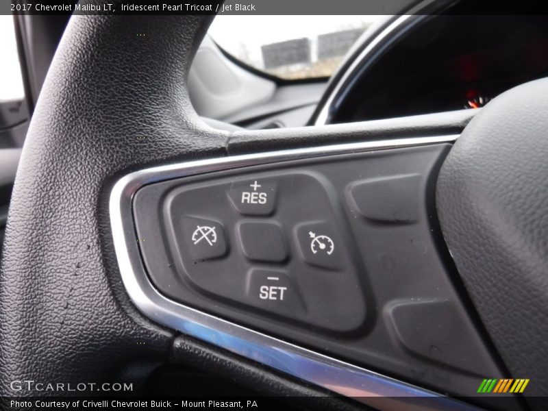 Iridescent Pearl Tricoat / Jet Black 2017 Chevrolet Malibu LT