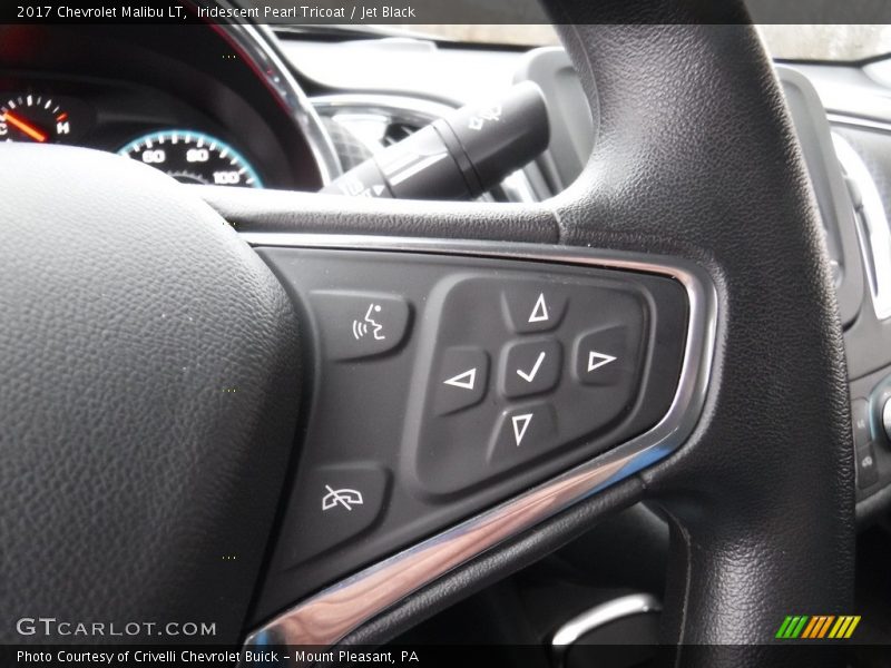 Iridescent Pearl Tricoat / Jet Black 2017 Chevrolet Malibu LT