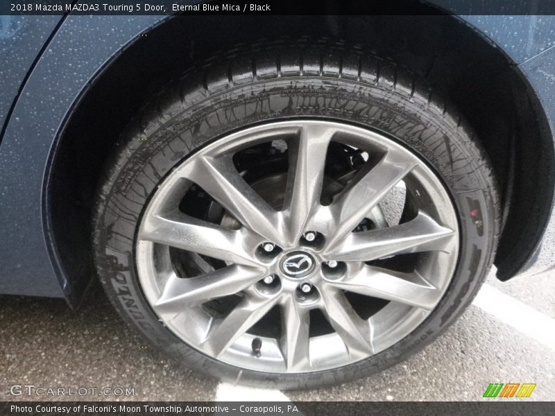 Eternal Blue Mica / Black 2018 Mazda MAZDA3 Touring 5 Door
