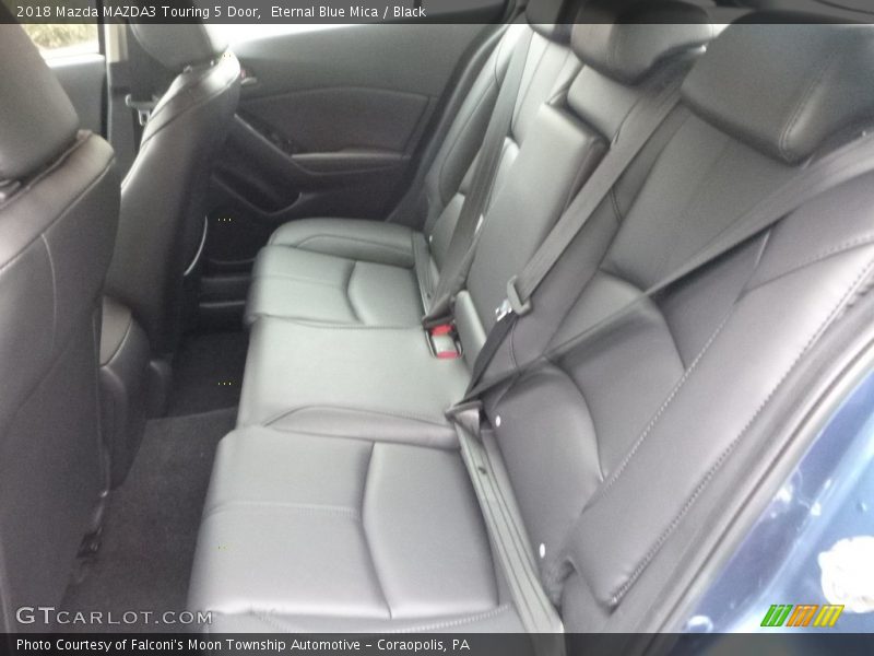 Eternal Blue Mica / Black 2018 Mazda MAZDA3 Touring 5 Door