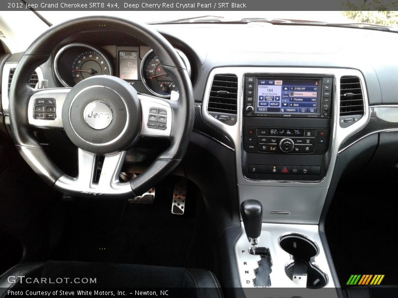 Deep Cherry Red Crystal Pearl / SRT Black 2012 Jeep Grand Cherokee SRT8 4x4