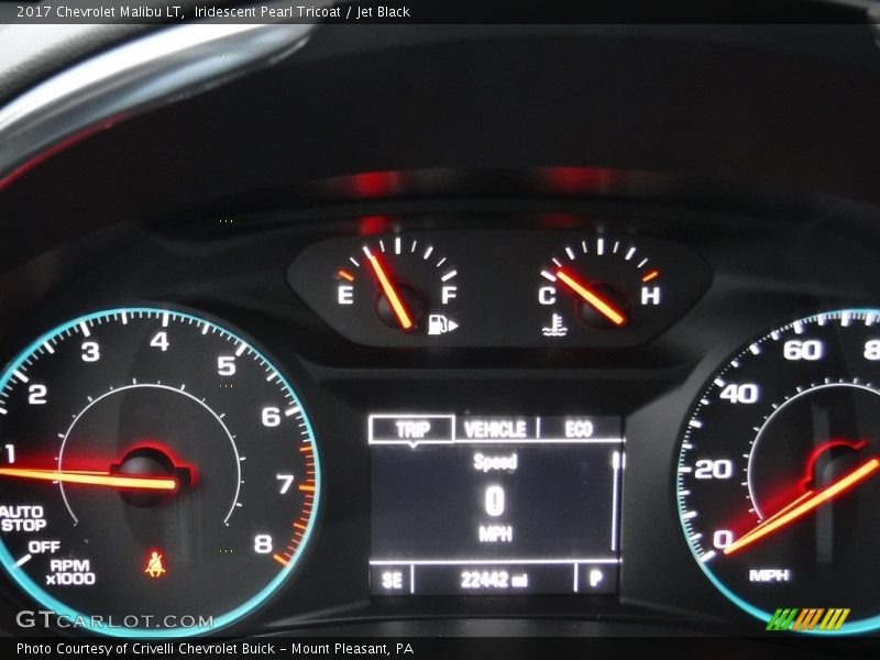 Iridescent Pearl Tricoat / Jet Black 2017 Chevrolet Malibu LT