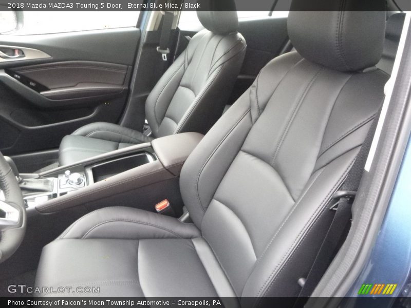 Eternal Blue Mica / Black 2018 Mazda MAZDA3 Touring 5 Door