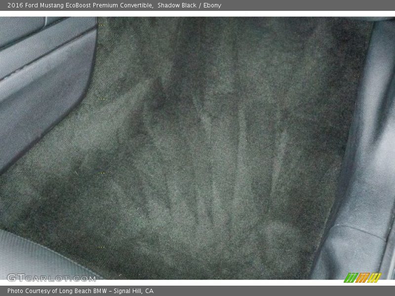Shadow Black / Ebony 2016 Ford Mustang EcoBoost Premium Convertible