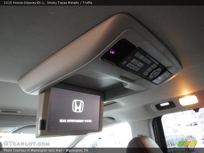 Smoky Topaz Metallic / Truffle 2016 Honda Odyssey EX-L