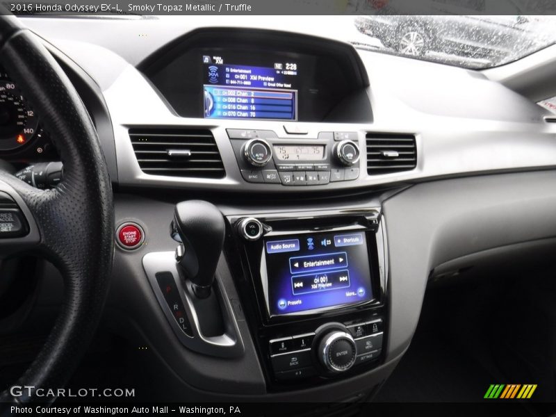 Smoky Topaz Metallic / Truffle 2016 Honda Odyssey EX-L