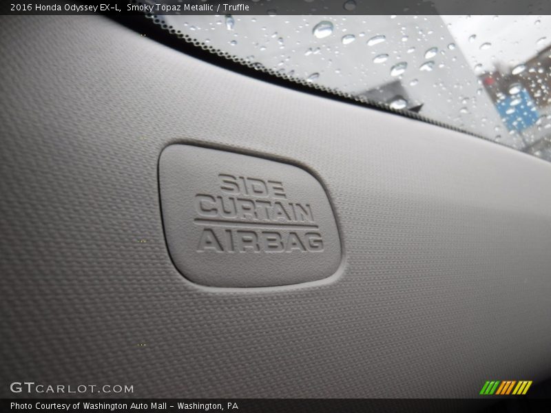 Smoky Topaz Metallic / Truffle 2016 Honda Odyssey EX-L