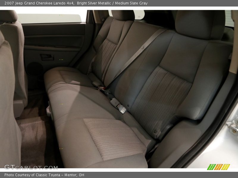 Bright Silver Metallic / Medium Slate Gray 2007 Jeep Grand Cherokee Laredo 4x4