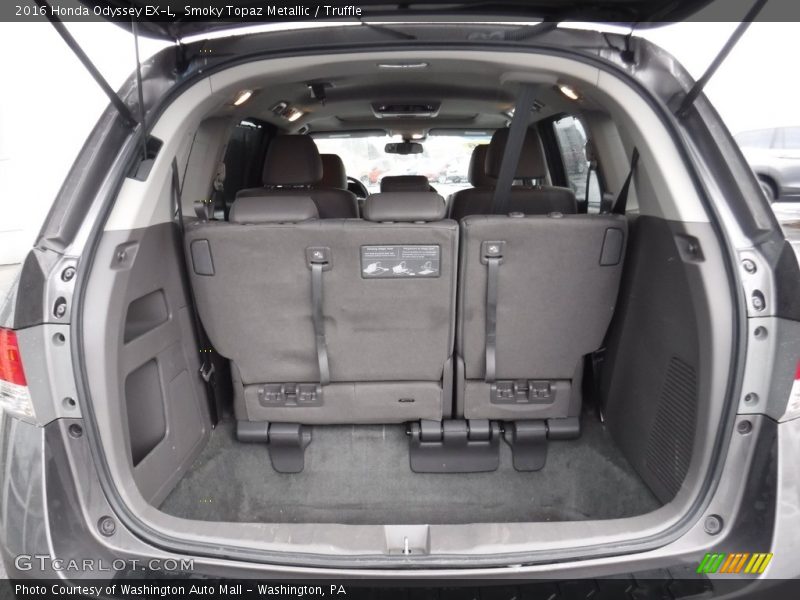 Smoky Topaz Metallic / Truffle 2016 Honda Odyssey EX-L