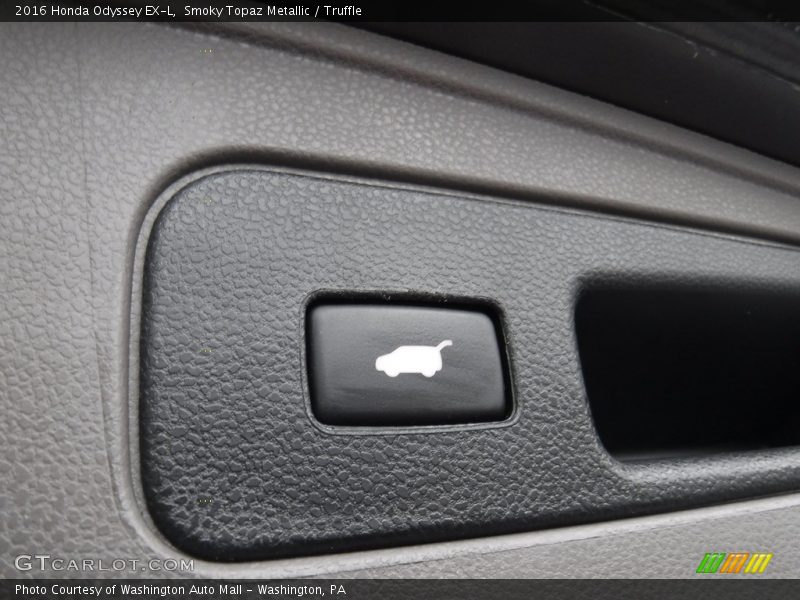 Smoky Topaz Metallic / Truffle 2016 Honda Odyssey EX-L