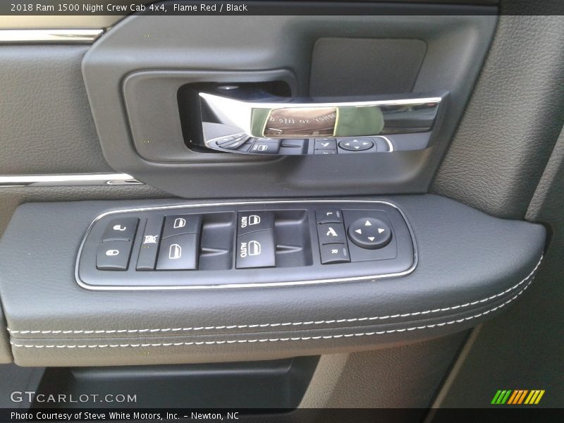 Flame Red / Black 2018 Ram 1500 Night Crew Cab 4x4