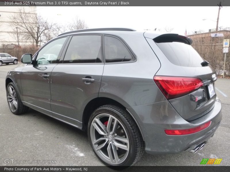 Daytona Gray Pearl / Black 2016 Audi SQ5 Premium Plus 3.0 TFSI quattro