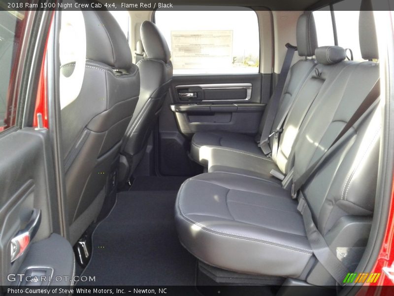 Flame Red / Black 2018 Ram 1500 Night Crew Cab 4x4