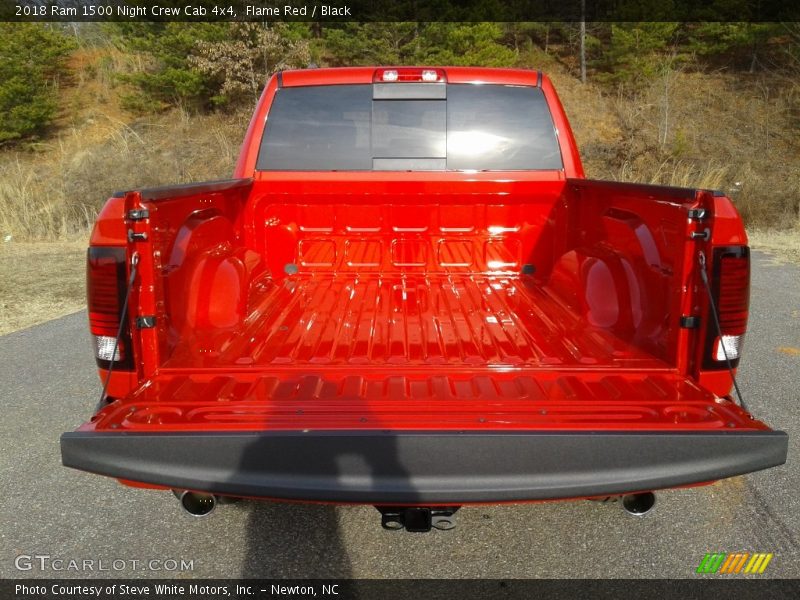 Flame Red / Black 2018 Ram 1500 Night Crew Cab 4x4