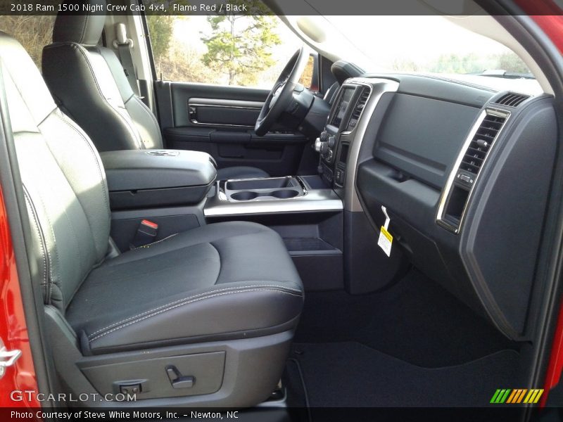 Flame Red / Black 2018 Ram 1500 Night Crew Cab 4x4