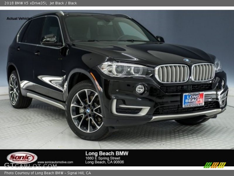 Jet Black / Black 2018 BMW X5 xDrive35i
