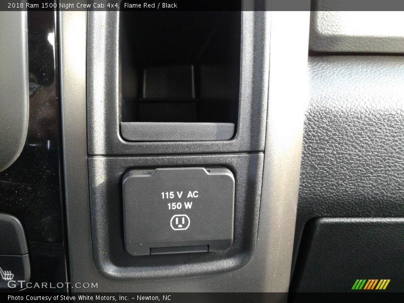 Flame Red / Black 2018 Ram 1500 Night Crew Cab 4x4
