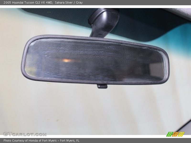 Sahara Silver / Gray 2005 Hyundai Tucson GLS V6 4WD