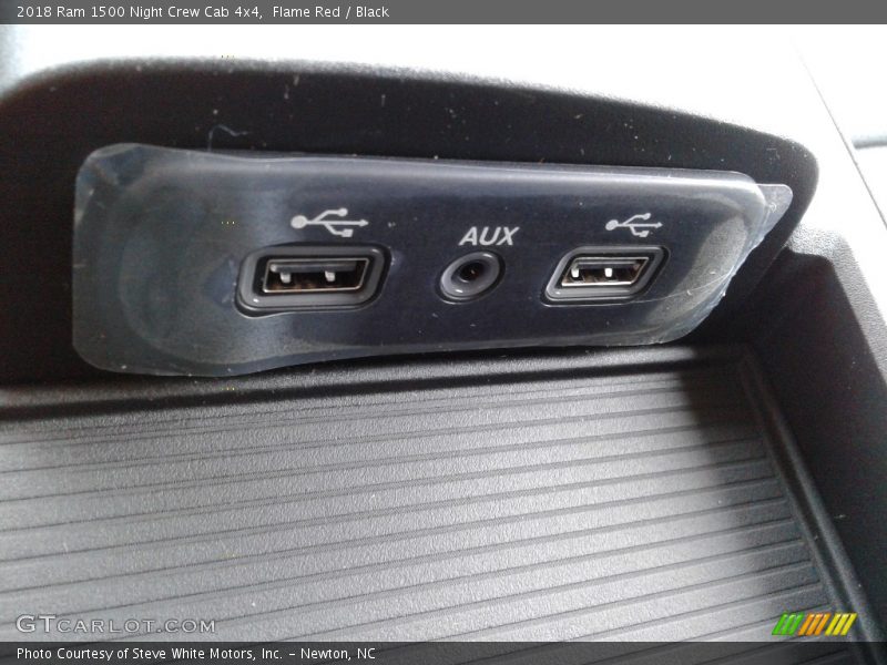 Flame Red / Black 2018 Ram 1500 Night Crew Cab 4x4