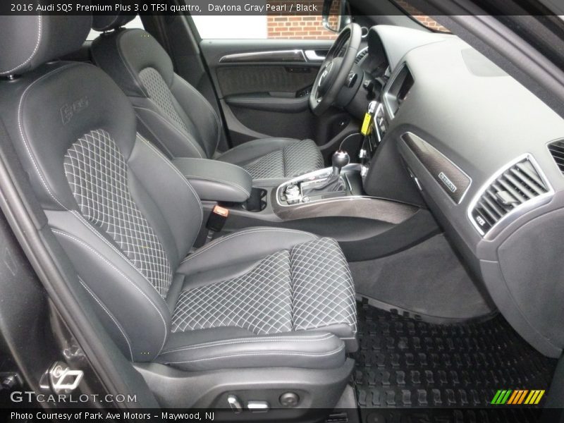 Daytona Gray Pearl / Black 2016 Audi SQ5 Premium Plus 3.0 TFSI quattro