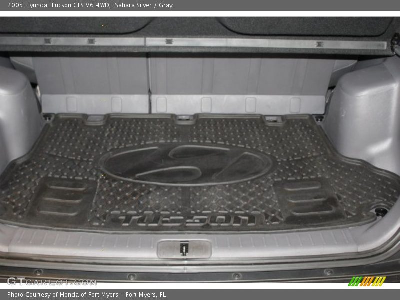 Sahara Silver / Gray 2005 Hyundai Tucson GLS V6 4WD