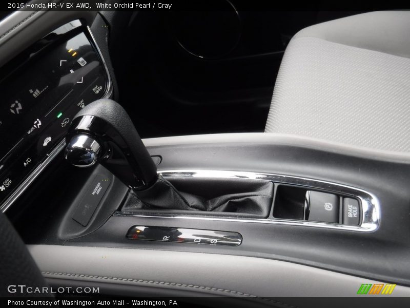 White Orchid Pearl / Gray 2016 Honda HR-V EX AWD