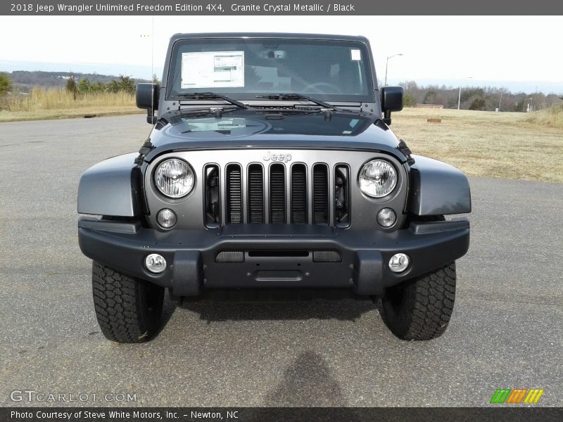 Granite Crystal Metallic / Black 2018 Jeep Wrangler Unlimited Freedom Edition 4X4