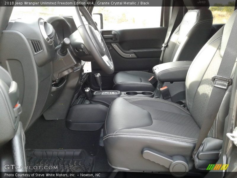 Granite Crystal Metallic / Black 2018 Jeep Wrangler Unlimited Freedom Edition 4X4