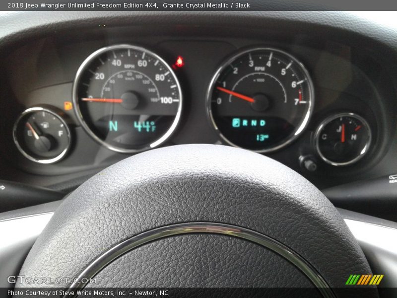Granite Crystal Metallic / Black 2018 Jeep Wrangler Unlimited Freedom Edition 4X4