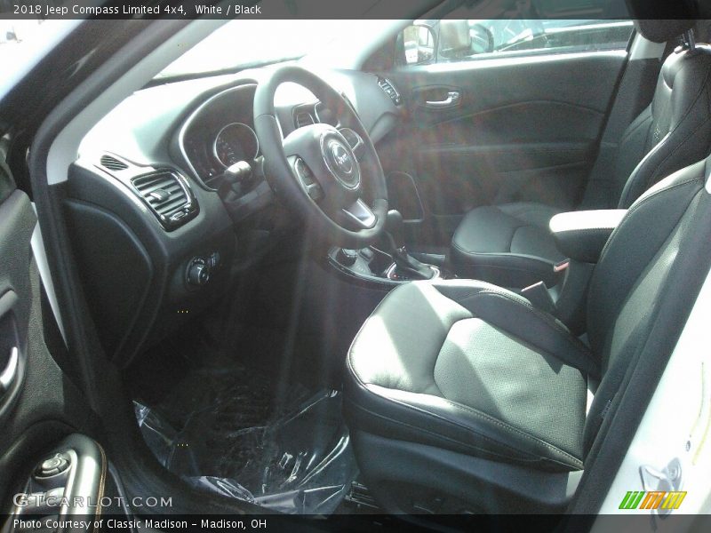 White / Black 2018 Jeep Compass Limited 4x4