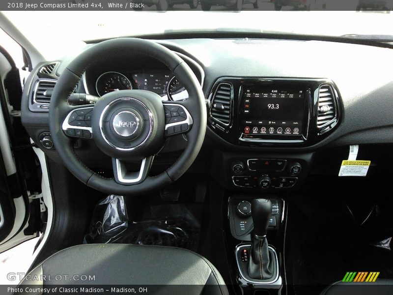White / Black 2018 Jeep Compass Limited 4x4
