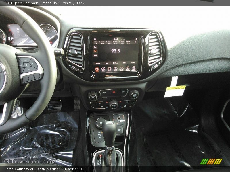 White / Black 2018 Jeep Compass Limited 4x4