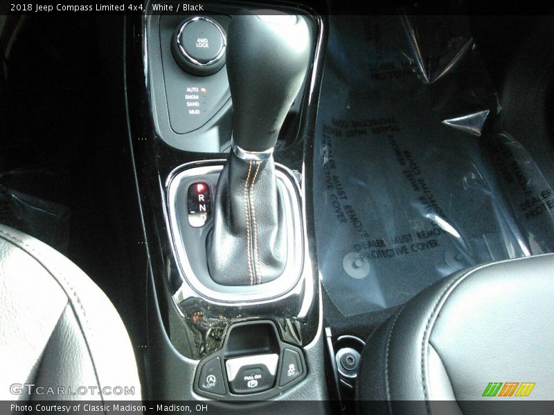 White / Black 2018 Jeep Compass Limited 4x4