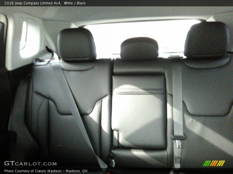 White / Black 2018 Jeep Compass Limited 4x4