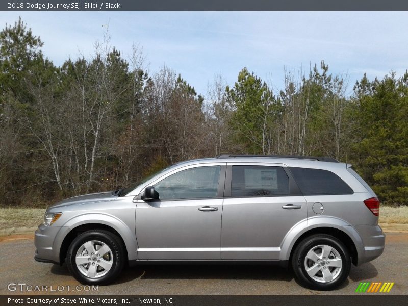 Billet / Black 2018 Dodge Journey SE