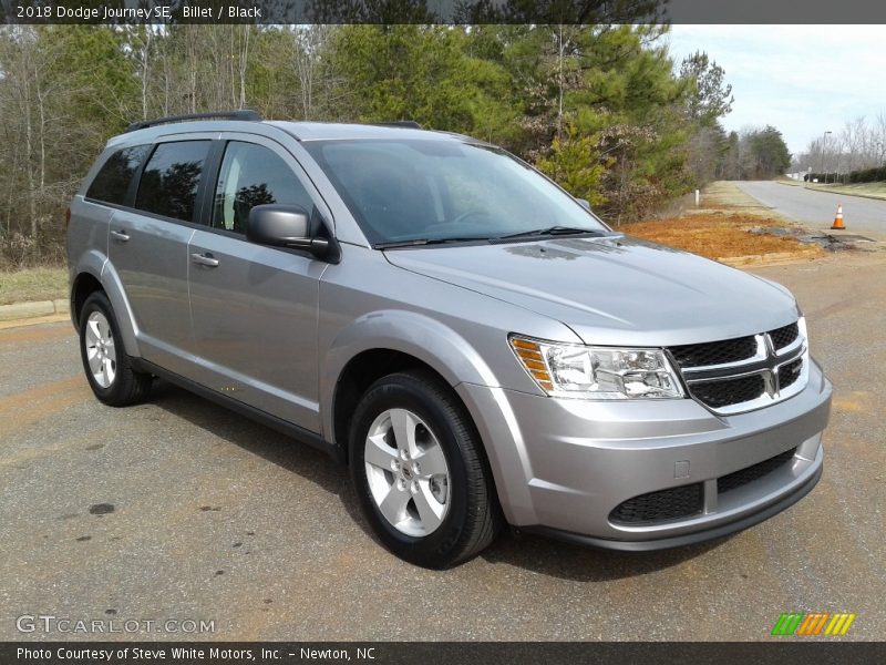 Billet / Black 2018 Dodge Journey SE
