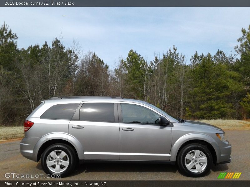 Billet / Black 2018 Dodge Journey SE