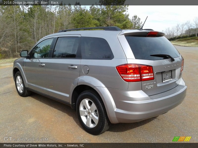Billet / Black 2018 Dodge Journey SE
