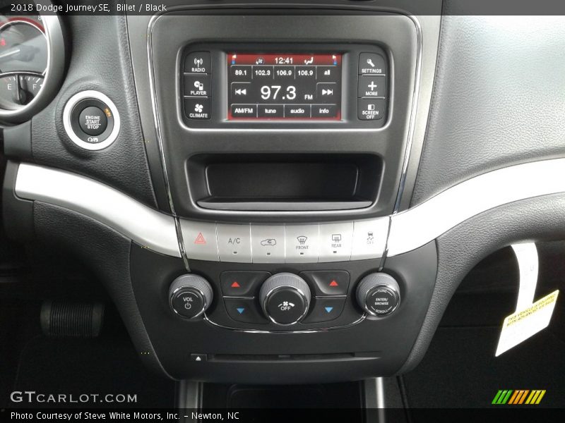 Billet / Black 2018 Dodge Journey SE