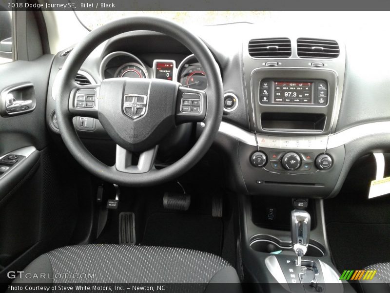 Billet / Black 2018 Dodge Journey SE