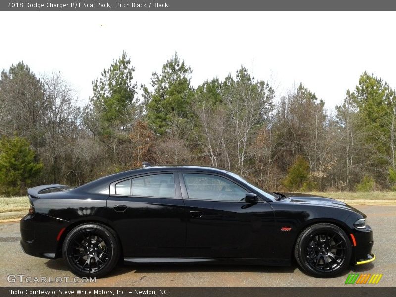 Pitch Black / Black 2018 Dodge Charger R/T Scat Pack