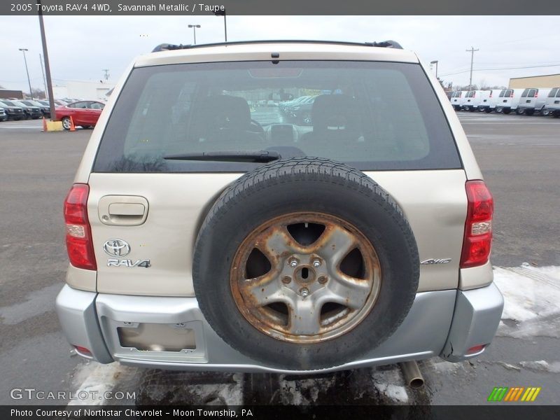 Savannah Metallic / Taupe 2005 Toyota RAV4 4WD