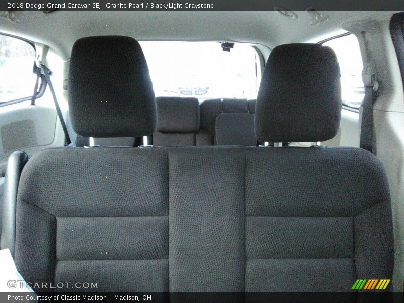 Granite Pearl / Black/Light Graystone 2018 Dodge Grand Caravan SE